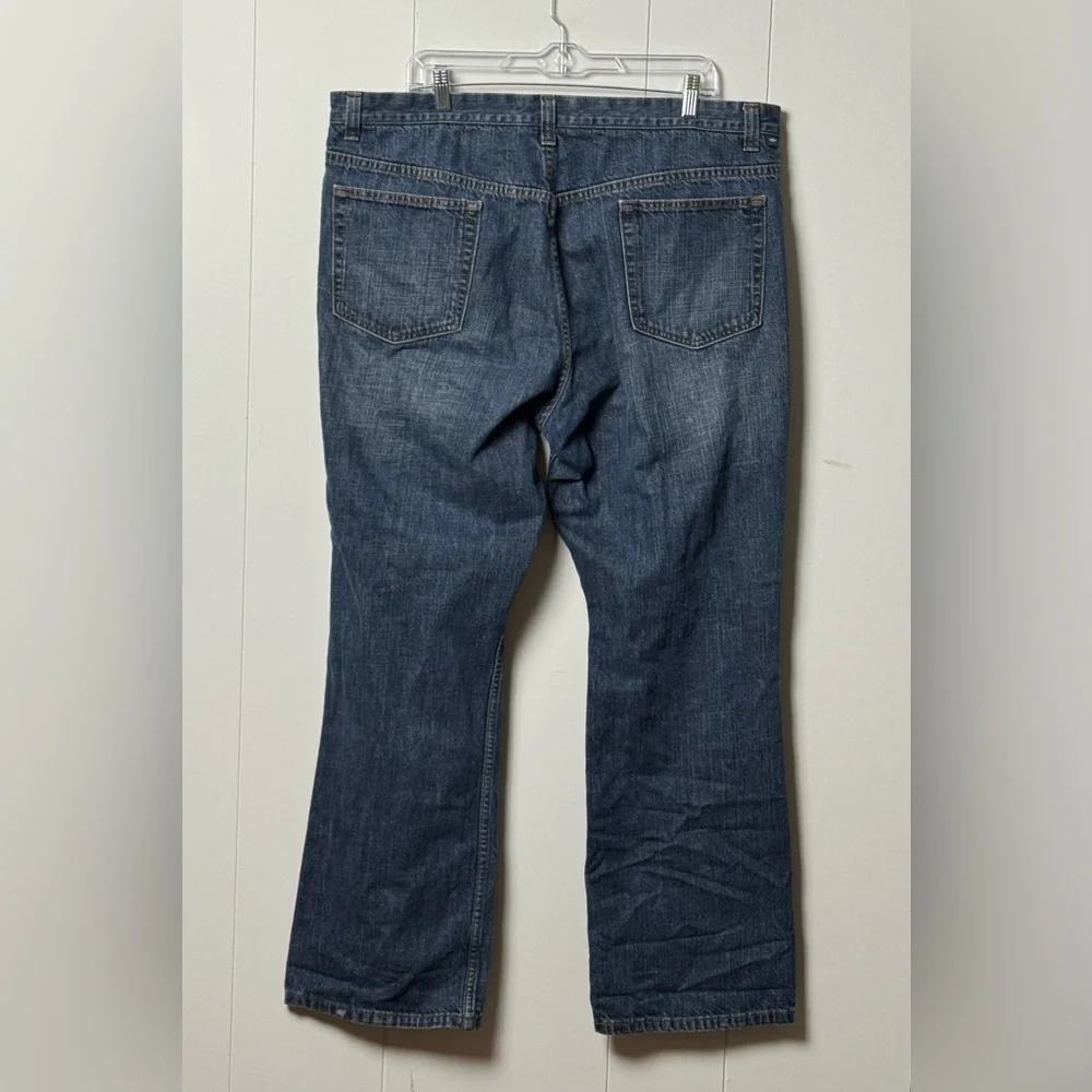 Dockers Men's 100% Cotton Relaxed Fit Straight Leg Blue Jeans Size W42 L32